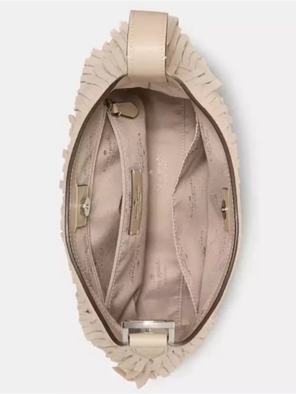 Kate Spade - Suede Fringe 454 Shoulder Bag - Picture 3 of 14